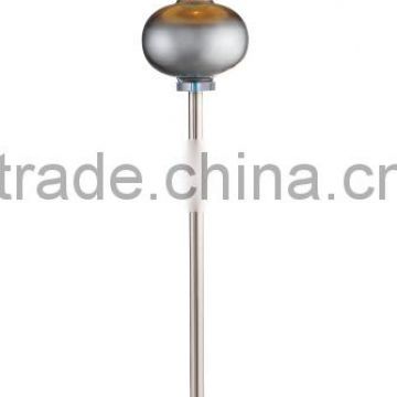Long steel holder contracted decorative bedroom floor lamp