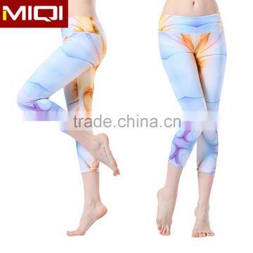 Wholesale Women Fitness Wear Compression Pants Customize Hot Sexy Sublimation Yoga Leggings