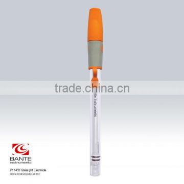P11-PB Glass Body pH Electrode | Glass pH Electrode with Protective Guard