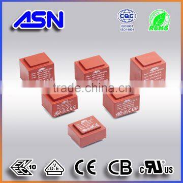 EI30 series 0.5VA-3.0VA encapsulated transformer with VDE CE CB UL CUL ROHS approval