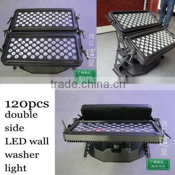 china supplier 120 pcs city color IP65 outdoor led wall washer stage flood light