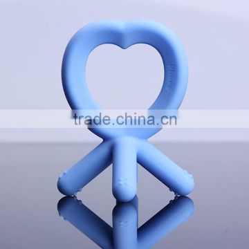 liquid silicone funny baby teether