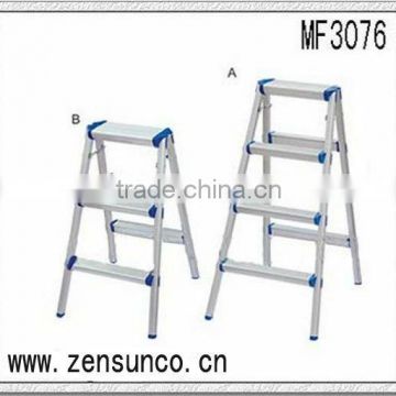"A" model Aluminium Step Ladder with Tool Shelf