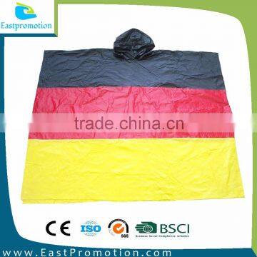 ADULT PVC PONCHO RAINCAPE FOR PROMOTION REUSEABLE