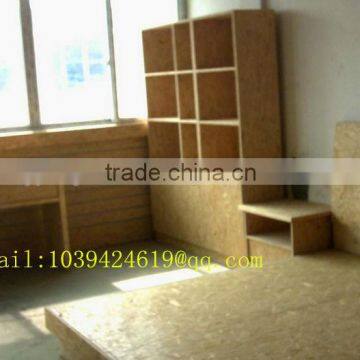 9mm to16.5mm E0 osb board in Linyi China factory manufacturer