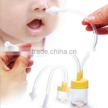 Baby Safe Nose Cleaner Vacuum Suction Nasal Mucus Runny Aspirator Inhale Popular