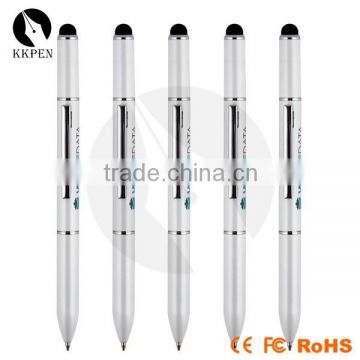 KKPEN 2 in 1 ball pen with retractable stylus for smart phones