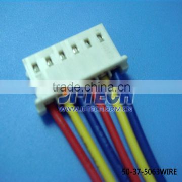 MOLEX 2.50mm pitch 6 pin 5264 series 50-37-5063 wire to wire wire to board wire harness cable