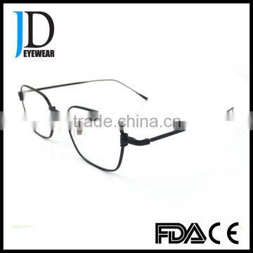 Hot Sell 2016 Titanium Spectacle Eyeglasses Frames Square Spectacle Glasses