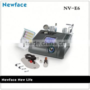 NV-E6 Portable 6 in 1 No-needle mesotherapy glutathione whitening injection skin tightening equipment for salon