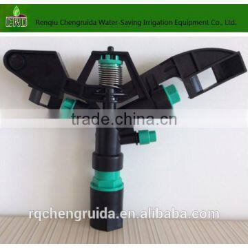 high quality full circle water spray sprinkler with 3 nozzle