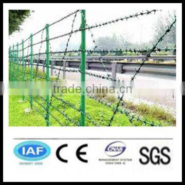 wholesale China CE&ISO certificated fence barbed wire(pro manufacturer)