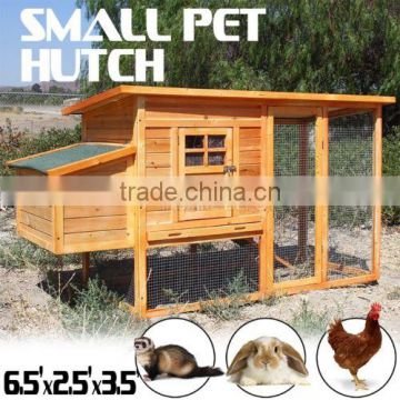 Wooden Chicken Rabbit Pet House