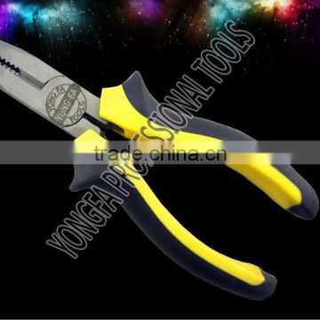 YF2319 Europe style combination plier with spray sand finished