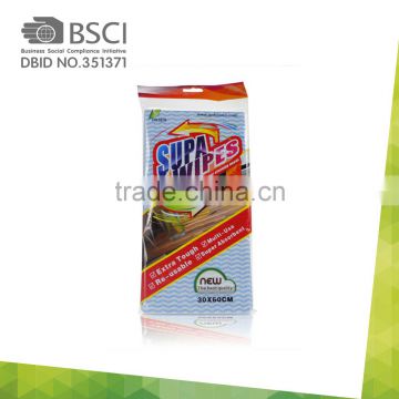 Spunlace disposable household cleaning wipes