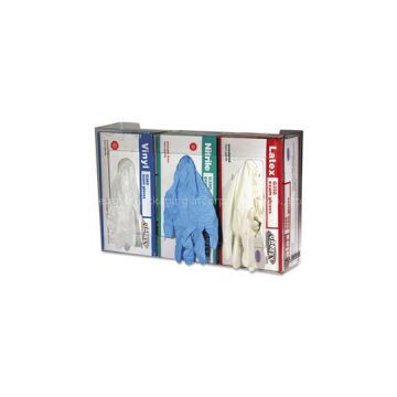Square Packaging For Disposable Gloves With Embossing Uv Ink 4 Colors Gloss Varnish Paperboard