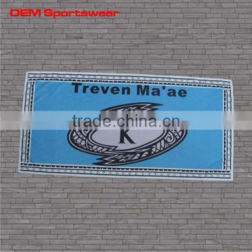 Polyester cheap sublimation sport towel with logo design