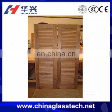 CE approved modern style heat resistance bathroom louver door