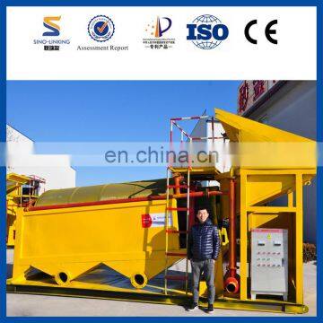 SINOLINKING Reliable Work Gold Mining Machine/Mobile Trommel Scrubber Machine/Mini Gold Trommel For Sale