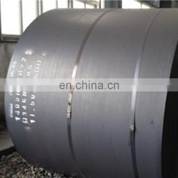 Hot rolled spring coil of steel