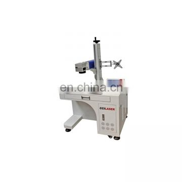 factory low price supply 50w 100w desktop fiber laser marking machine jewelry engraving application
