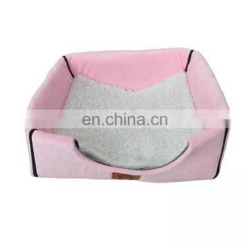 Pet cushion bed fluffy pet bed large pet dog bed
