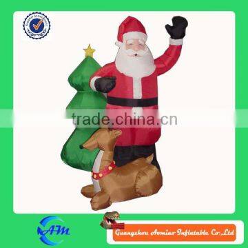 low price inflatable santa claus inflatable moose inflatable christmas tree for decoration