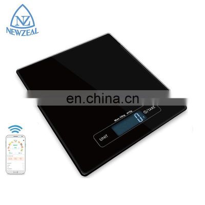 Best Seller Household Blue Tooth Personal Black Electronic Digital Body Fat Kitchen Scale