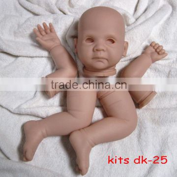 Cheap 22 inch doll making kit silicone mold for reborn handmade soft doll kit