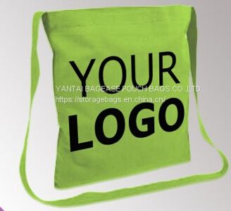 100% Cotton Short Handle Reusable String Reusable Bag Eco Friendly Foldable String Shopping Bag Grocery Shopping String