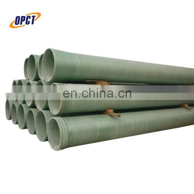 low price fiberglass pipe frp reinforced material pipe transportation pipe for liquid or gas