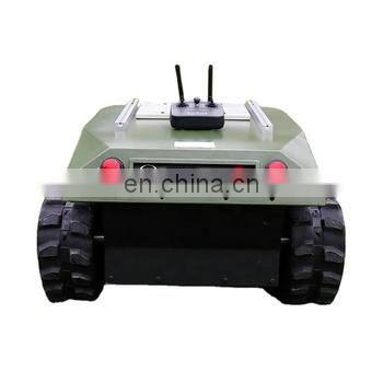RTK Robot Chassis Platform Rubber Track Robot Chassis