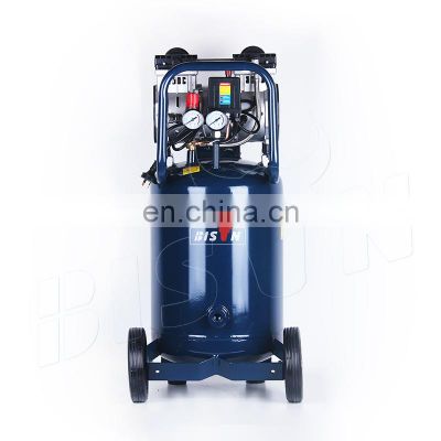 Bison China 1500w 50l 8 Bar 240v Silent Oil Free Electric Vertical Oiless Air Compressor