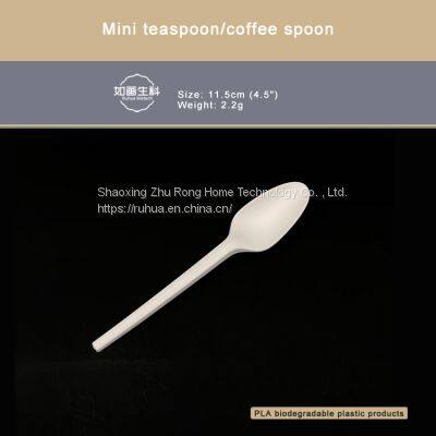 Mini Teaspoon/Coffee Spoon/PLA Degradable Tableware