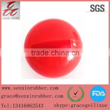 rubber fitness ball