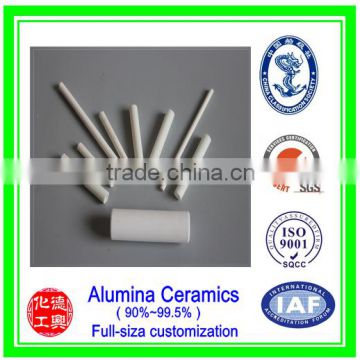 alumina ceramic insulating furnace tube 99% purity al2o3/wholesale ceramic tube for tube furnace