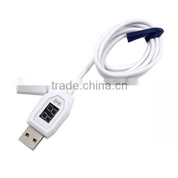 Micro USB Sync and Charging Cable with LCD Current Display For Mobile Phone