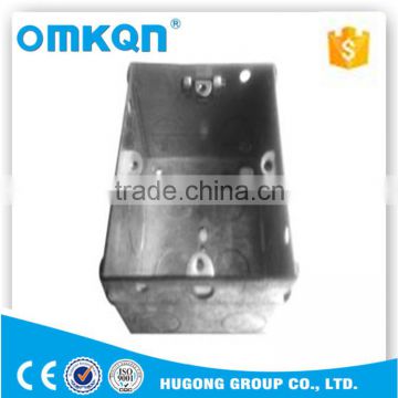 BS4662 steel wall switch junction box