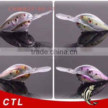 Gold supplier 2015 New Product Fishing Lure Wholesale Shad Crankbait Lure School 3 Fish Baitball