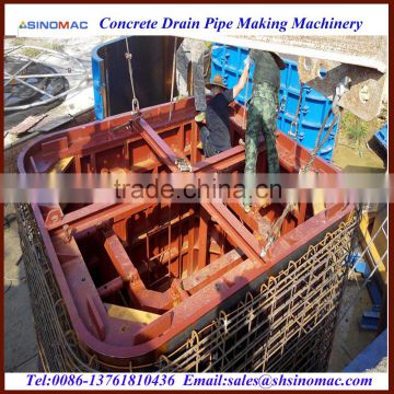 Small Multiple Box Culvert Making Equipment Production Line