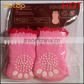 SO1009 Pink Pet Dog Socks Accessories