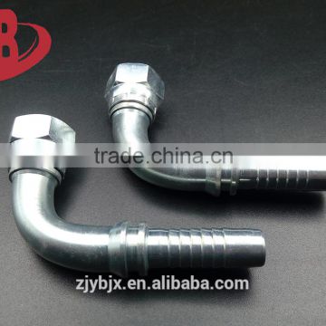 YB 20191 Manufacturer 20191 made in china carbon steel/stainless steel hydraulic hose metric black female pipe fittings