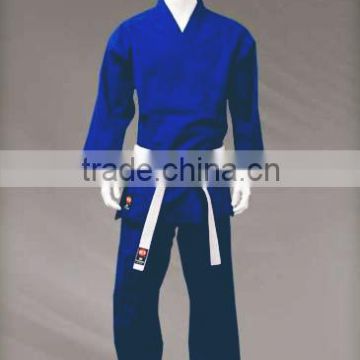 Blue karate uniform for student