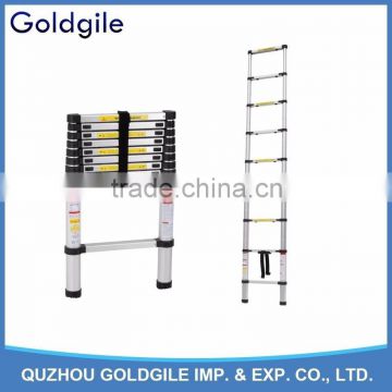 Goldgile EN131-6 Aluminum 3.8m Telescopic Ladder With Finger Safety Gap                        
                                                Quality Choice
