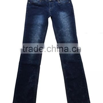Spring new female jeans Slim thin waist pantyhose pencil pants feet long pants Korean version of stretch jeans pants women