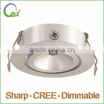 retail wholesale 1w 3w led downlight puck cabinet lights