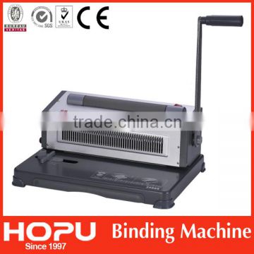 office movable high quality binding machine spiral electronic binding machine manual spiral