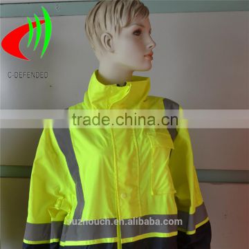 100% polyester reflective safety clothing for labour protection appliance