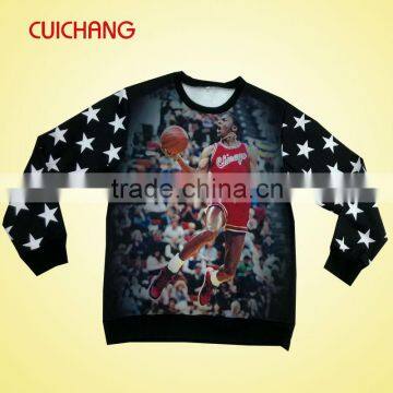 sublimation all over print crewneck sweatshirt