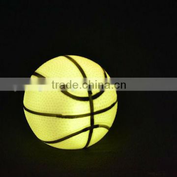 Electronic basketball lamp automatic color changed night light LED light
